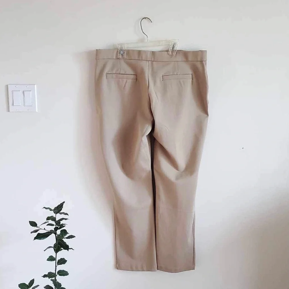 Lee Womens Khaki The Any Wear Pant NWT